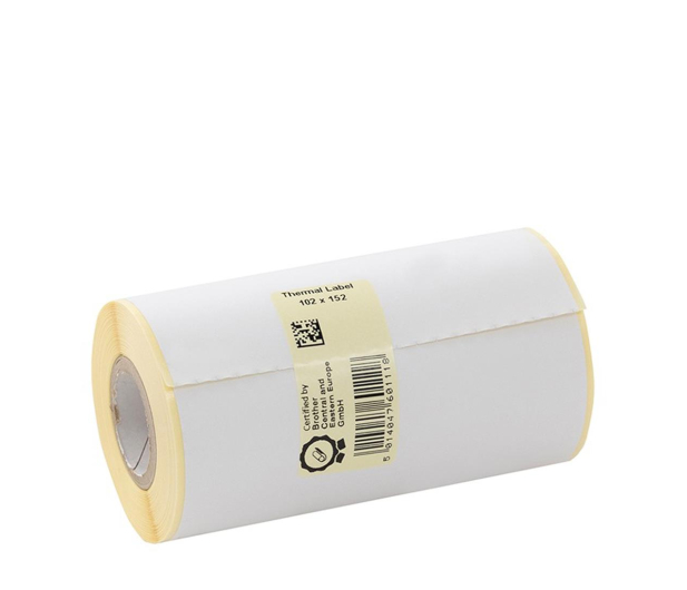 Brother Etykiety termiczne białe 102 x 152 mm, 90 etykiet - 1225502 - zdjęcie